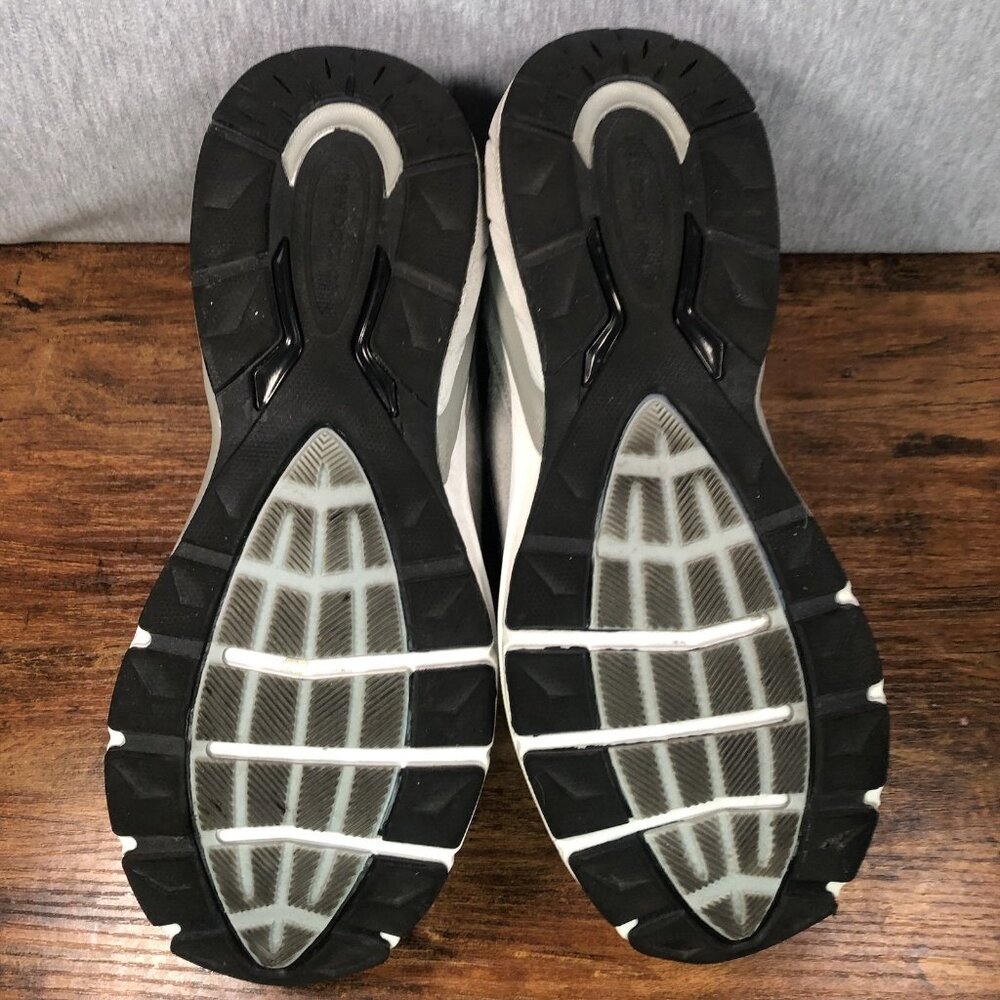 New Balance 990v5 Made in USA Castlerock Men’s Size 9 W990GL5 Gray Suede Shoes - Picture 10 of 11